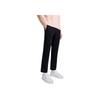 Fila 2023 Spring New Basic Simple Straight Leg Sports Casual Pants Knitted Sports Pants Men Bottoms Deep-Black F11M327603FBK