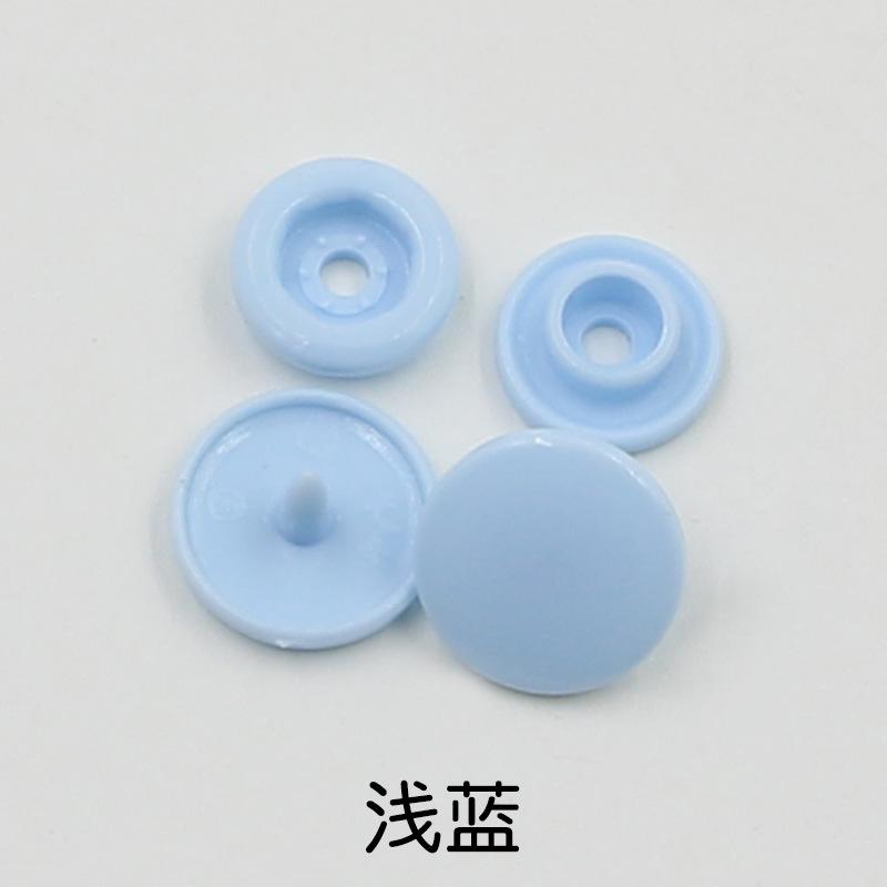 10Pcs Color Plastic Clothes Four-In-One Buttons Children'S Baby Clothing Hidden Buttons Down Jacket Button Buttons Diy Production