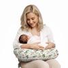 Pokrowiec poszewka na poduszkę mały rogal do karmienia piersią babyuniverse 100% bawełna - in garden