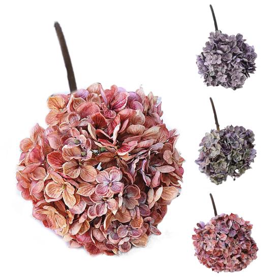 Decorative Simulation Hydrangea Realistic Fresh-keeping Table Centerpieces Artificial Flower Home Decor