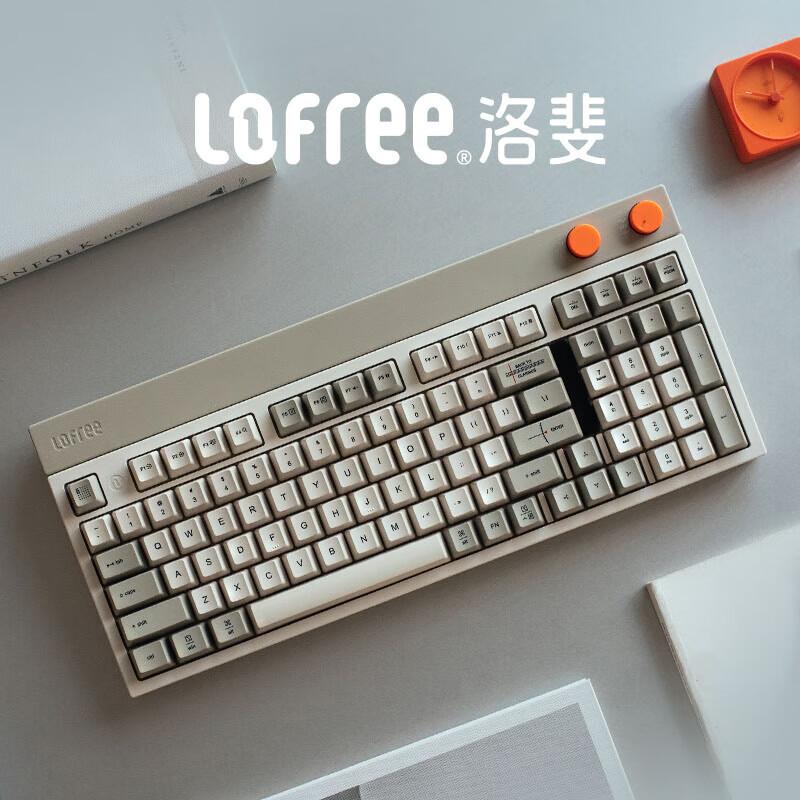 Lofree OE918 Dreimodus-Hot-Swap-Gasket 98-Tasten Mechanische Tastatur