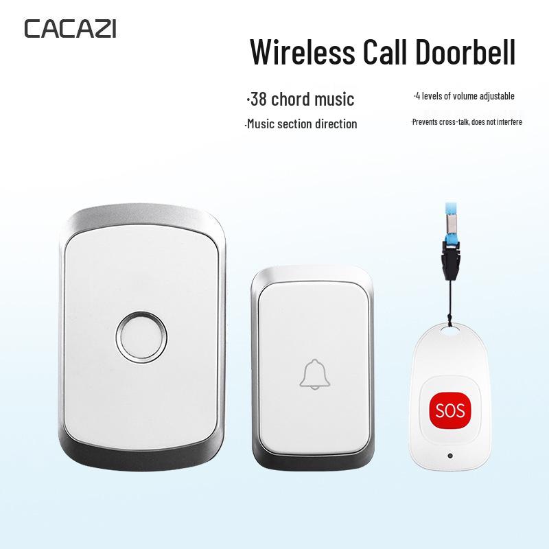 Wireless Dual-Use Waterproof Emergency Call Button for Elderly and Children Care