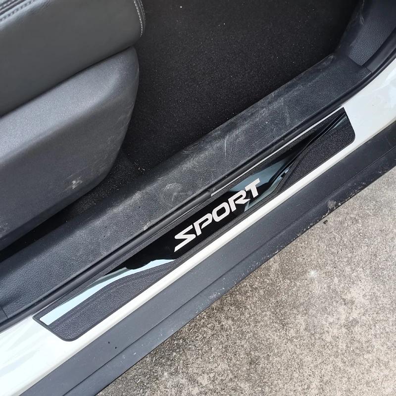 For EBRO S800 PHEV 2025 2026 Car Door Scuff Plate Trim Pedal Thresold Kick Pad Protector Stainless Steel Plastic Sticker Styling