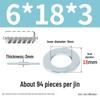 Oversized Thickened Galvanized Iron Flat Washer M2M3456810-M6