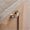Titanium Silver Cabinet Knobs Heavy Duty Drawer Pulls for Dresser Cupboard Wardrobe Cafe Office Home Furniture Renovation