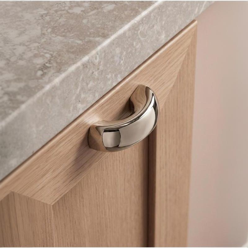 Titanium Silver Cabinet Knobs Heavy Duty Drawer Pulls for Dresser Cupboard Wardrobe Cafe Office Home Furniture Renovation