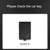 drvfj6 Car Smart Remote Key Case Full Leather Cover Protection Holder Shell For Volvo Polestar 2 Polestar 3 2023 2024 Keyless Keychain
