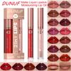 DUNUF 2-in-1 Lip Gloss & Lip Oil: Long-Lasting Waterproof Matte Lipstick