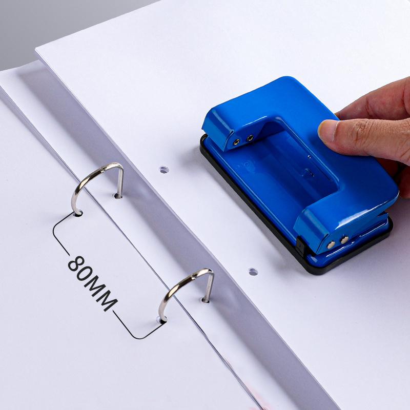 2-ring File Binder File Folder A4 Binder Folder Cover Office Document Organizer Can Hold 200 Sheets Test Paper Desk Organizer