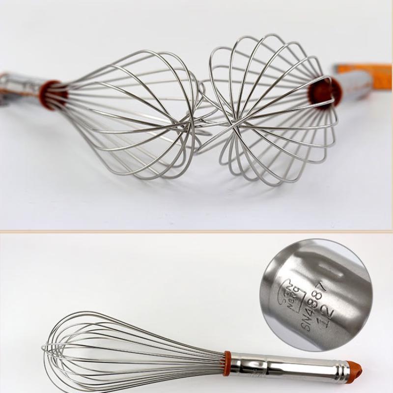 San Neng 12-inch 304 Stainless Steel Whisk