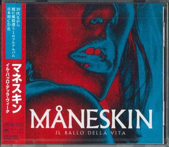 CD MANESKIN Il Ballo Della Vita SICP6469 SONY 2022 Japan Obi Rock
