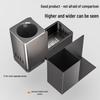 Wall-Mounted Toilet Brush Set with Drain Tray & Holder