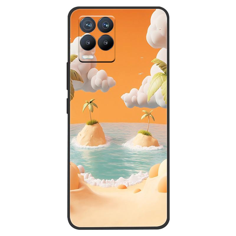 For Realme8 Pro 4G Soft Silicone Shell Protective Cover Cool Car Animal Cartoon Pattern Phone Case For Realme 8 pro RMX3081 8i