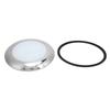 152mm/6.0in 12V LED Dome Light Ultra Slim IP66 Waterproof Surface Mount for Marine Yacht RV Motorhom