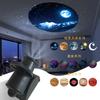 Starry Sky Projection Light USB Charging Creative Polaris Light Ambient Light Bedside Desktop Night Light
