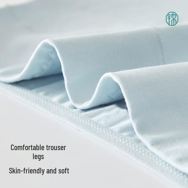 Jindu Women's High-Waist Cotton Antibacterial Tummy Control Boy Shorts