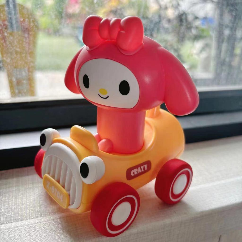 Cross-border Cartoon Animal Toy Car: Rotatable Head, Inertia-Powered, Drop-Resistant for Kids