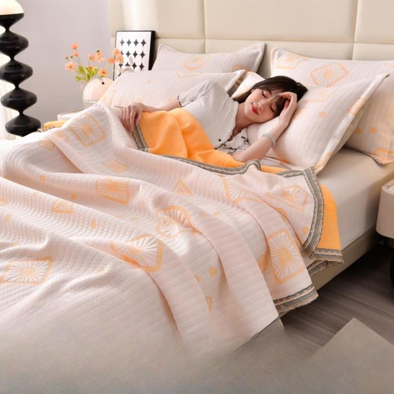 

Brangdy Mugwort Knit Mosquito Repellent Air Conditioning Quilt Set