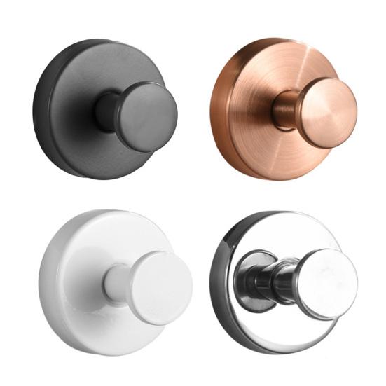 Suction Cup Hooks No Drill Wall Hooks Removable Heavy-duty Stainless Steel Hooks for Bathroom Shower Towels Door Wreaths Glass Window