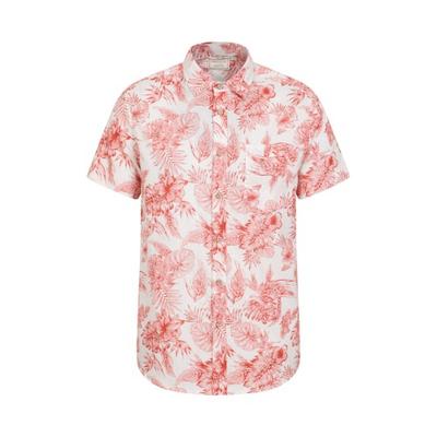Mens Tropical Leaves Shirt