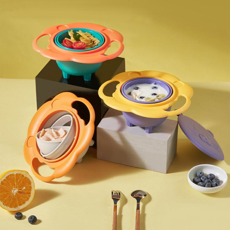 Spill Free Baby Bowl Anti Tipping Non Scald Drop