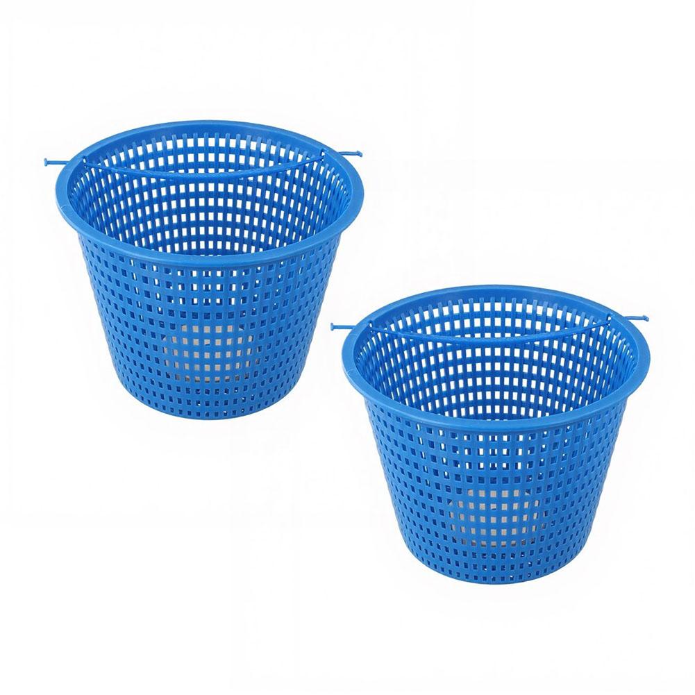 2pcs Weighted Pool Skimmer Basket Compatible For Hayward SPX1070E For Pentair 516112 Leaves Trap Filter Replacement Parts синий