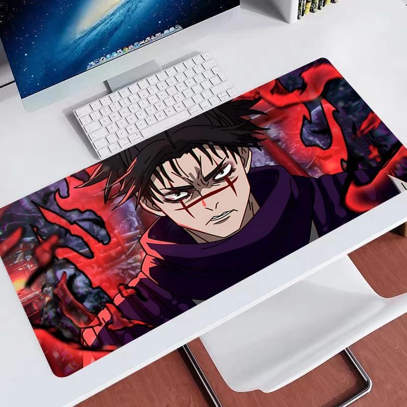 Tappetino per Mouse da Gioco Jujutsu Kaisen Choso Cuscino per Scrivania d'Ufficio Accessori per Computer Tappetino per Tavolo Tastiera Mousepad 90x40 Cuscino per Laptop