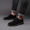 Scarpe casual da uomo stringate oxford business formale abito scarpe in pelle scarpa derby sneakers nere con plateau