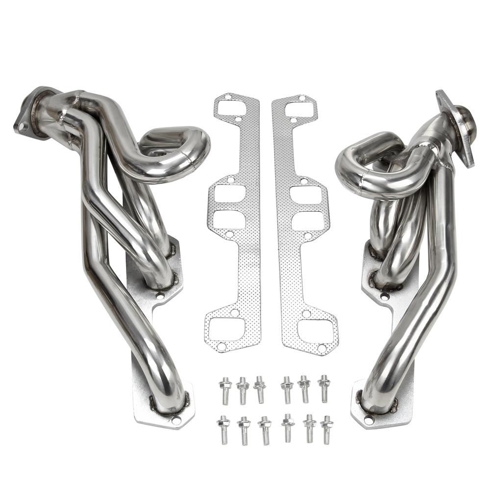 Stainless Exhaust Headers Wrap for 1994-2004 Dodge Ram 1500, 2500, 3500, Dakota, Durango 5.2L/5.9L Magnum V8