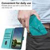 Case for Moto G67 5G - Leather/PU, Green, With Lanyard