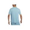 Nike Dri-FIT Rise 365 Logo Print Round Neck Pullover Quick-Dry Breathable Short Sleeve T-Shirt Men Tops Denim-Blue CZ9185464
