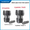 Water Pipe Threading Machine, Water Pipe Inner Hole Electric Drill Type Tapping Machine, 4/6 Thread Internal and External Tapping Machine