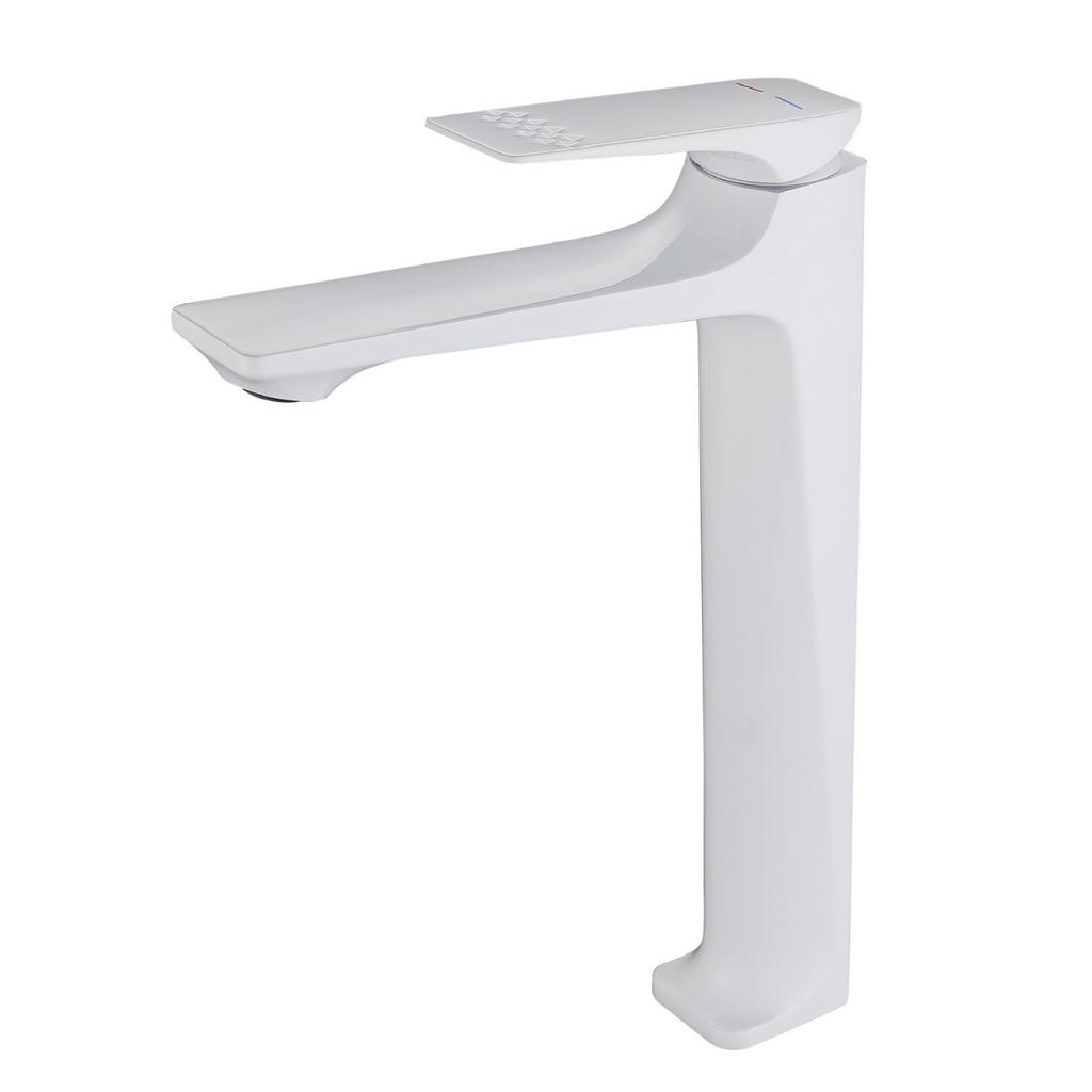 Matte Black Bathroom Basin Faucet Gold Deck Mount Hot Cold Water Mixer Sink Tap Simple Style Single Hole Bath Sink Faucets Crane