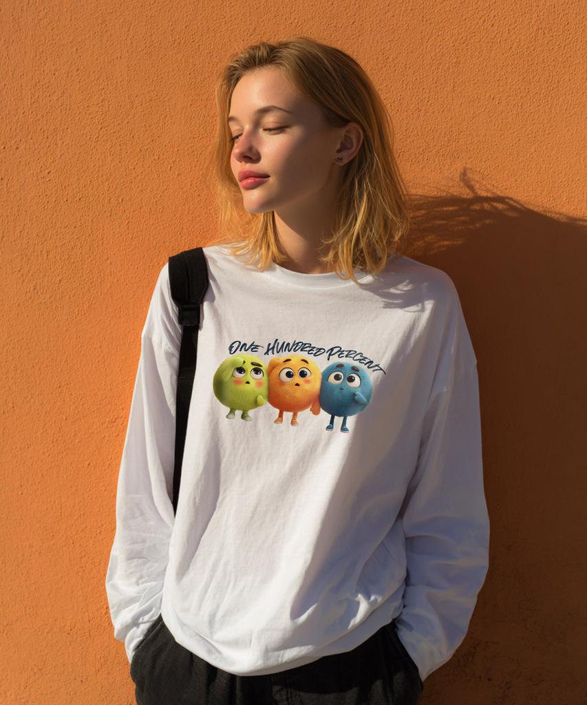 ONEHUNDREDPERCENT FOR WOMAN Ohpxjoy Kong-Al-I Basic Long Sleeve T-Shirt