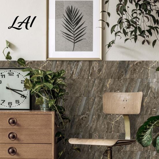 Heat Resistant Kitchen Backsplash Tiles 12PCS Imitation Marble Pattern Wall Stickers Self-Adhesive Waterproof EVA Scratch Decor for Home Tiles,