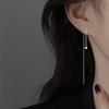 Small Square Ear Wire Earrings for Pierced Ears. New Long Style Earrings.