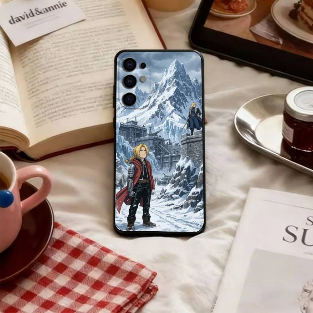 

Fullmetal Alchemist Phone Case For Samsung S25,S24,S21,S22,S23,S30,Ultra,S20,Plus,Fe,Soft Black Cover Samsung S205G