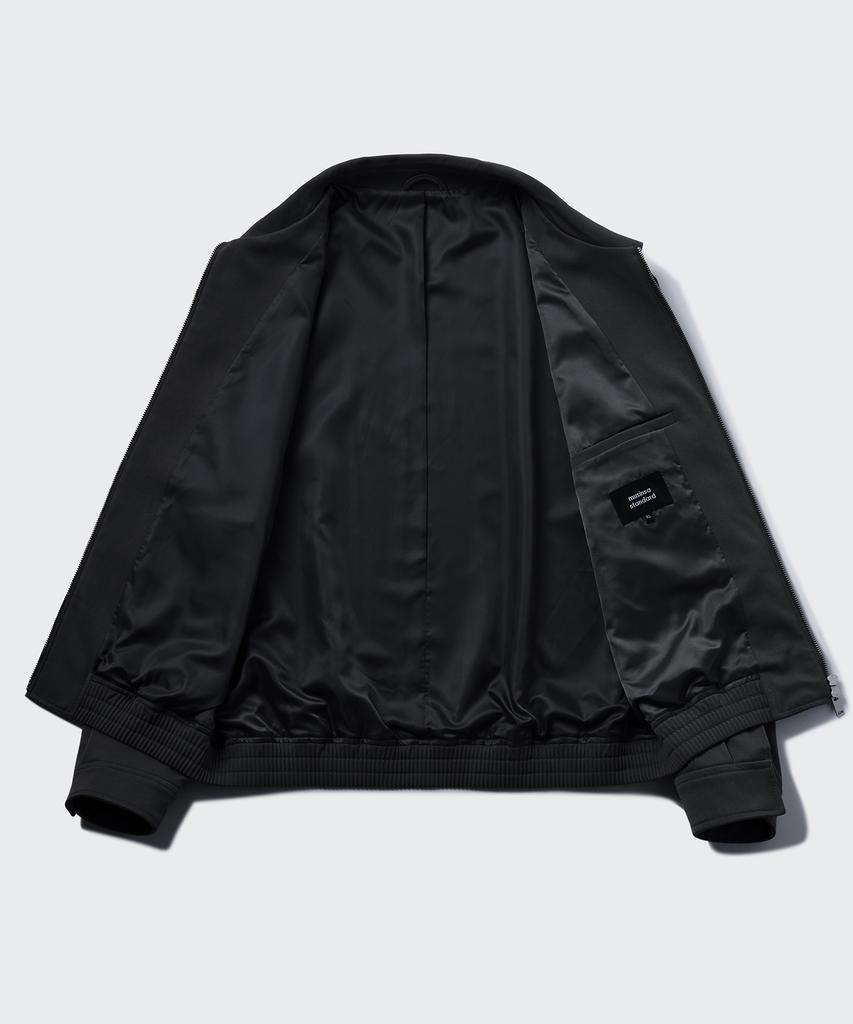 Musinsa Standard Relaxed Minimal Blouson Jacket [Black]
