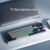 Xiaomi MK71 Pro Tri-Mode 71-Key RGB Mechanical Keyboard