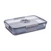 Bread Box Bread Boxes For Kitchen Counter Airtight, Time Recording Bread Storage Container With Lid, Bread For Homemade Bread, ,Donut