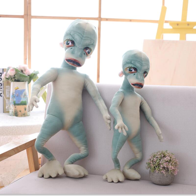 

ET shaped gentle playthings stuffed alien plush dolls great for daily use perfect for gifting made with care ideal for all ages 60cm