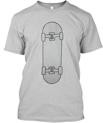 Skateboard T-Shirt Made In the USA Size S To 5XL