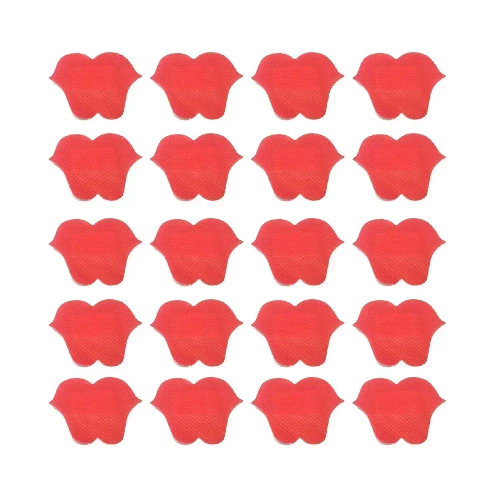 

20pcs/set Red Heart Band Aid Waterproof Breathable Wound Plasters Heart Shaped Children Kids Skin Patch Concert Body Stickers