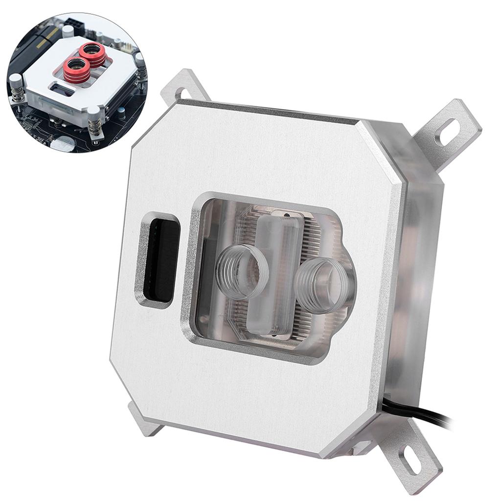 Water Cooler Block Computer Parts CPU Accessory LCD Temperature Display Screen for Intel