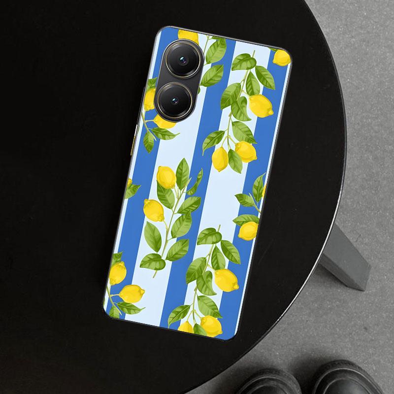 Citrus Limon Linnaeus Phone Case Cover for Xiaomi Poco X6 X5 X7 Pro F7 Ultra Redmi 15C 15 13C 13 12C 12 10C 10 10A 9C 9A 9T 9 Co
