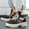 Martin boots herr nya höst nya herr höjande platå verktygsstövlar mångsidiga fritid halmsulor herrskor