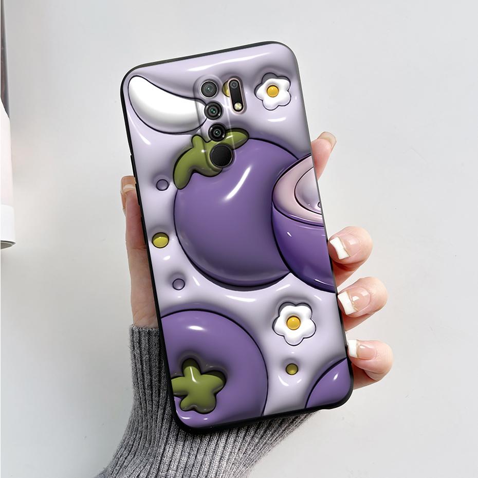 

For Xiaomi Redmi 9 Cute Cartoon Cover For Xiaomi Poco M2 Reloaded Phone Coque For Xiaomi Redmi 9 Prime Soft Protective Covers Poco M2 Reloaded