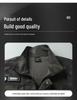 Unisex Spring/Autumn Elastic Camouflage Workwear Set - Cotton, Anti-Scald, Wear-Resistant, Ideal for Auto Repair