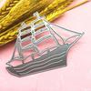 Sailing Ship Cutting Dies Ship Embossing Die Cuts Stencil for Scrapbooking Christmas Card Making DIY Photo Album
