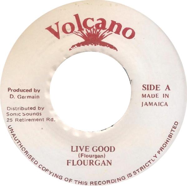 

7inch Record FLOURGAN - Live Good NONE Volcano 1987 Jamaica Reggae, Ska & Dub Used